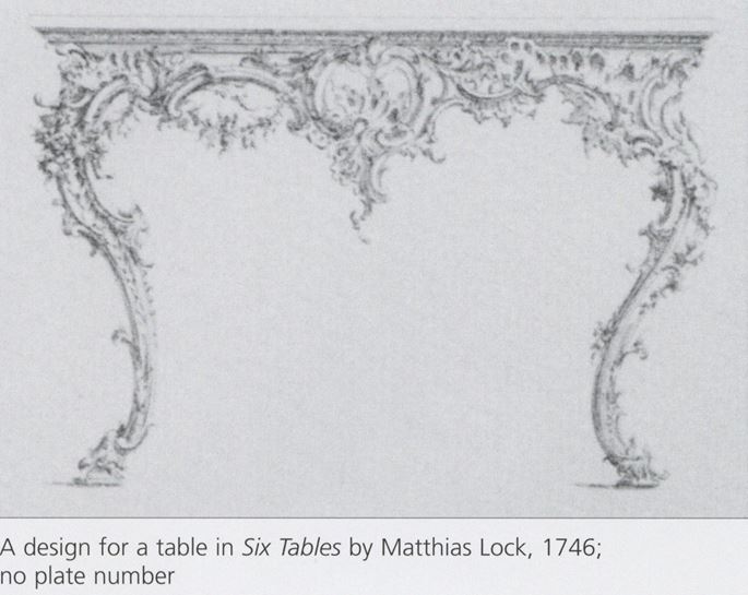 A GEORGE II GILTWOOD SIDE TABLE ATTRIBUTED TO MATTHIAS LOCK  | MasterArt